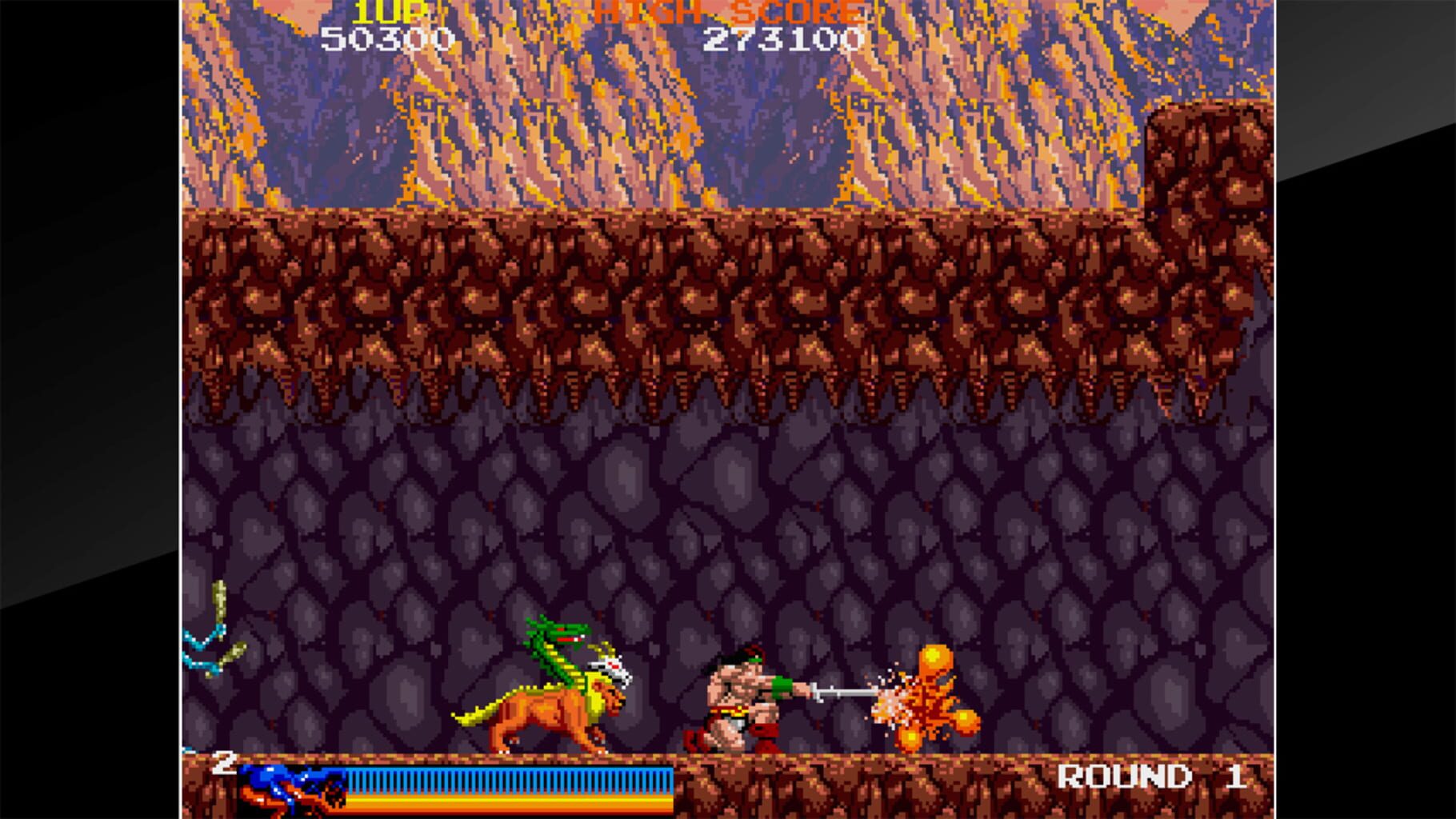 Captura de pantalla - Arcade Archives: Rastan Saga