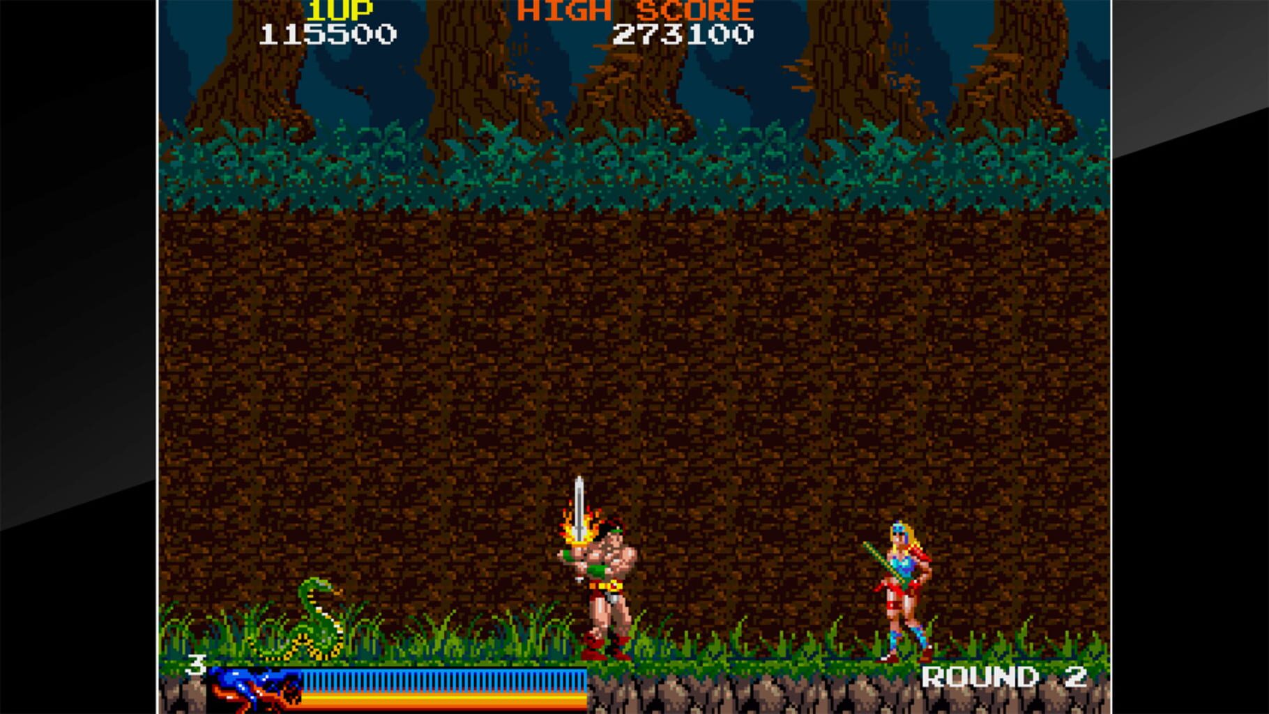 Captura de pantalla - Arcade Archives: Rastan Saga