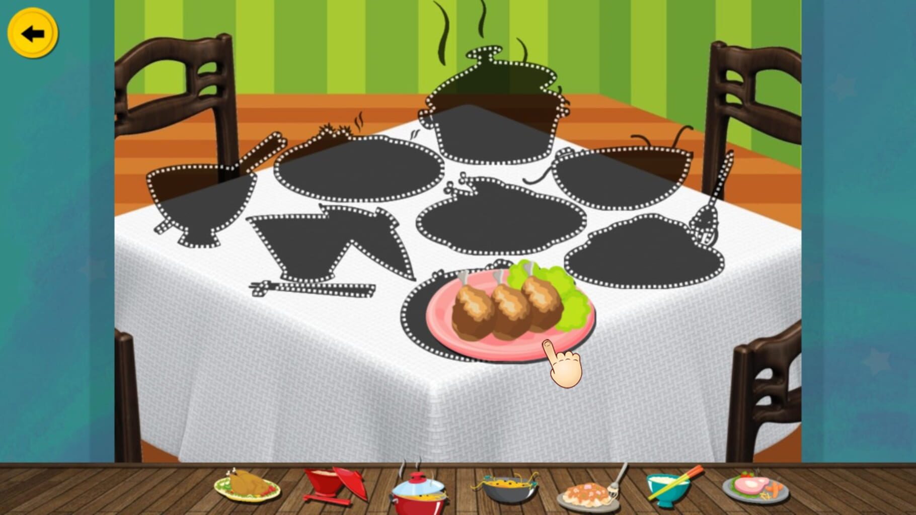 Dish Puzzle screenshot