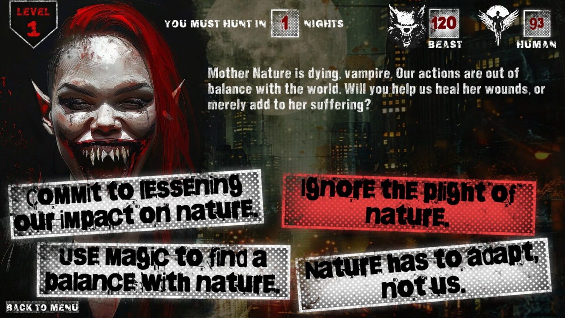Vampire: Darkness Falls - Screenshot