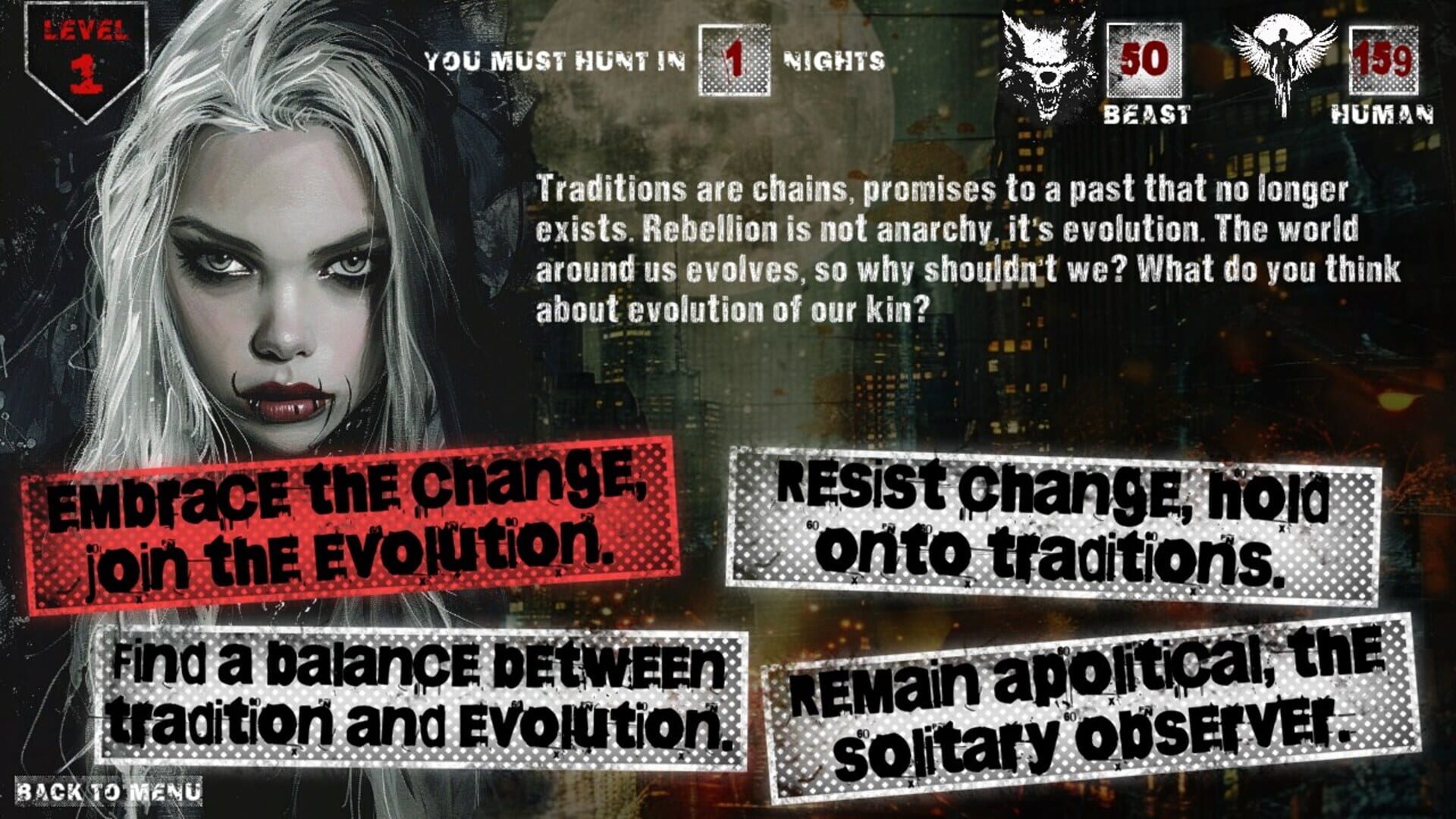 Vampire: Darkness Falls - Screenshot