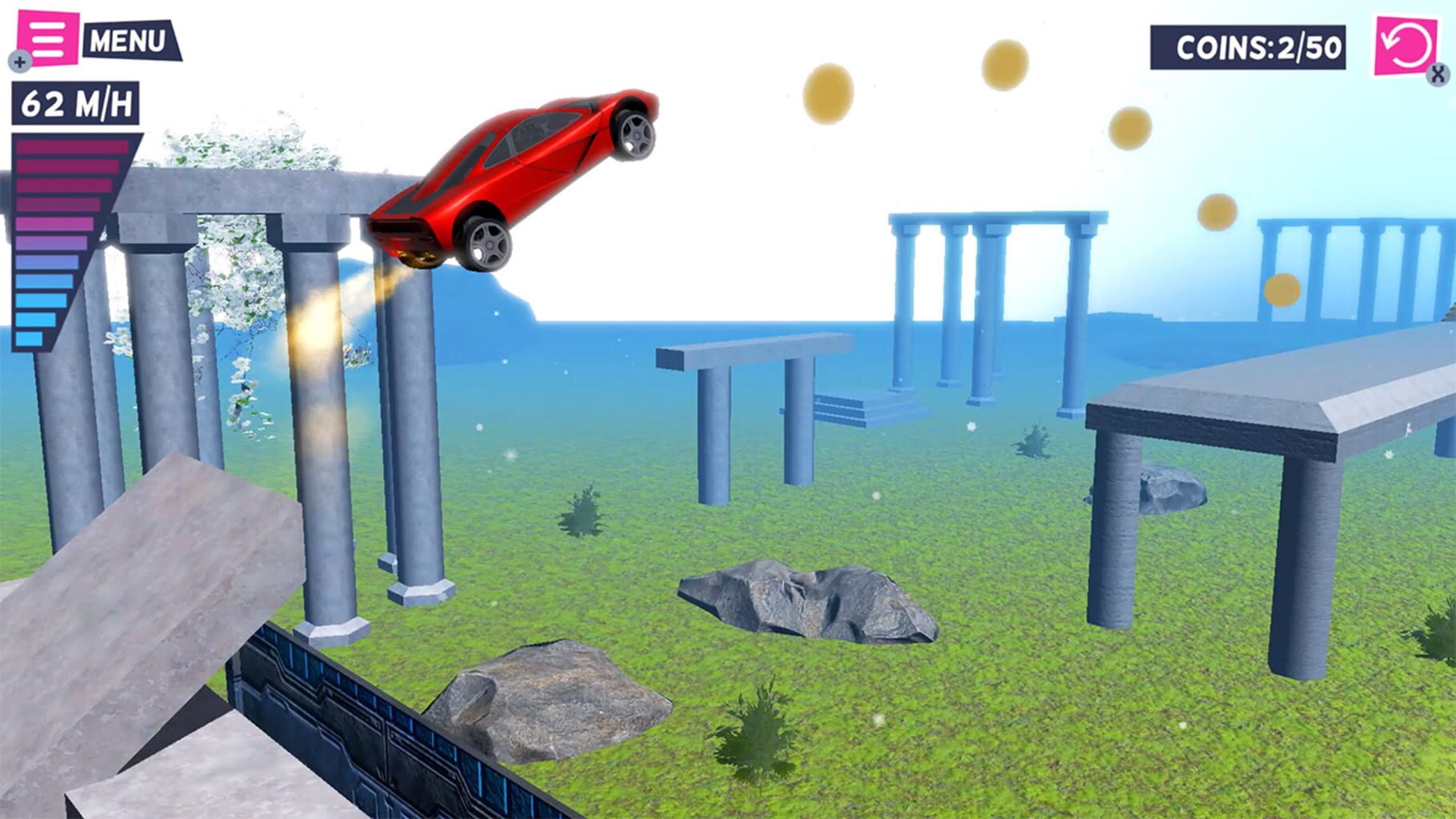 Crazy Stunt Driver: Extreme Racing Simulator screenshot