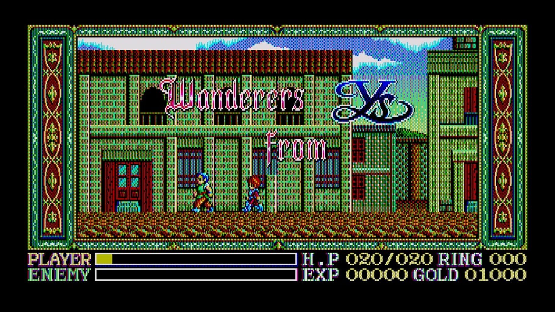 Eggconsole Wanderers From Ys PC-8801mkIISR screenshot