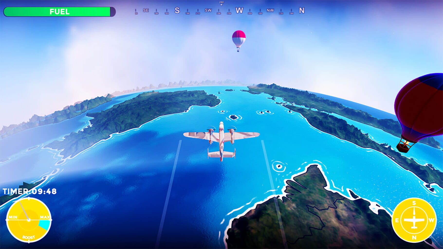 Airplane Delivery Simulator 2024: Realistic Geographical screenshot