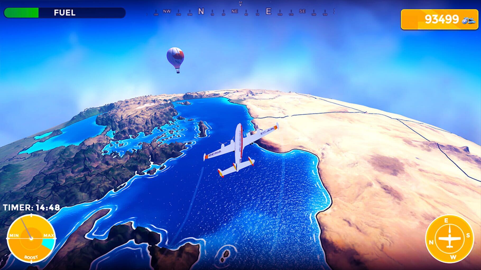 Airplane Delivery Simulator 2024: Realistic Geographical screenshot