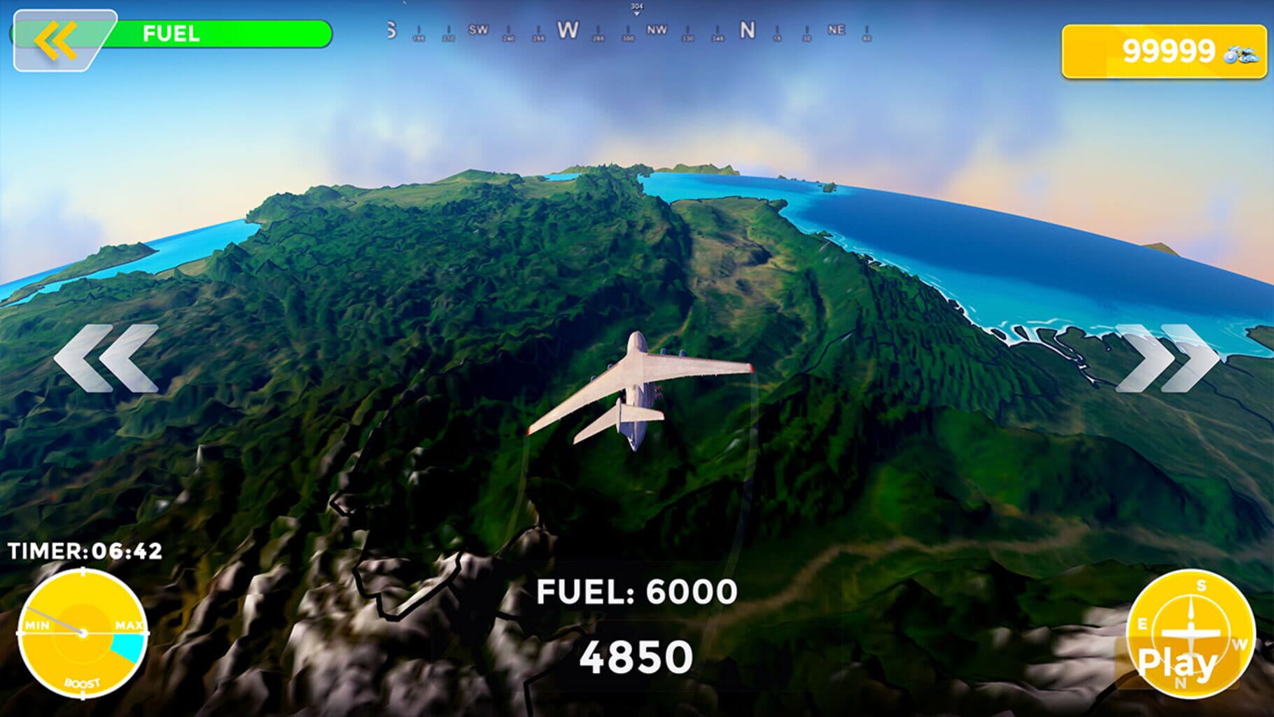 Airplane Delivery Simulator 2024: Realistic Geographical screenshot