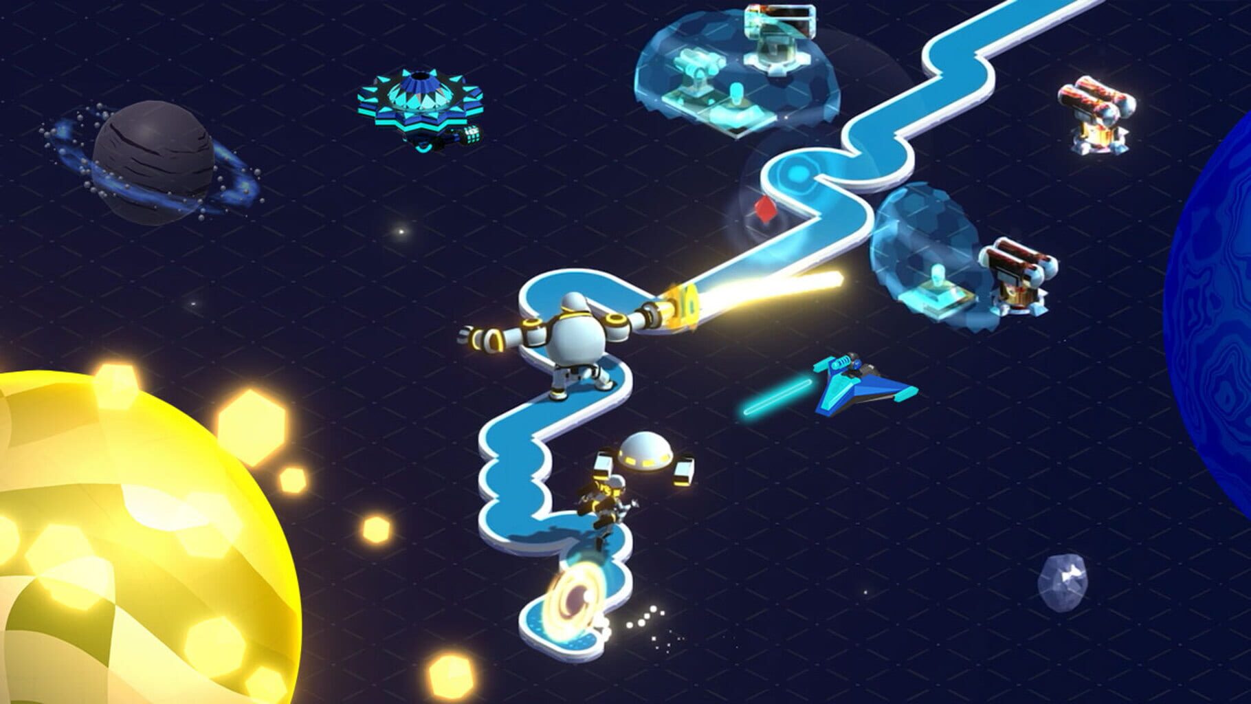 Cosmic Robots screenshot