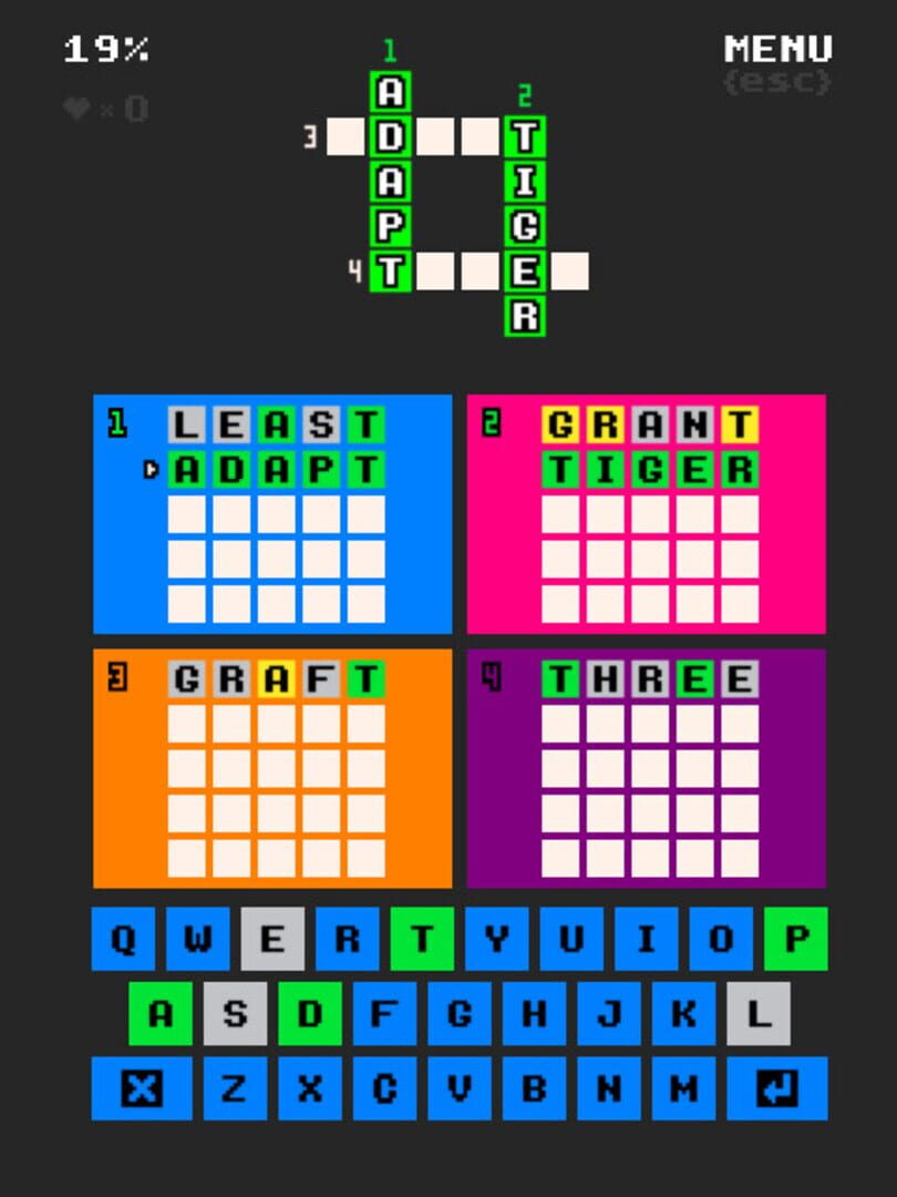 4ordle - Screenshot