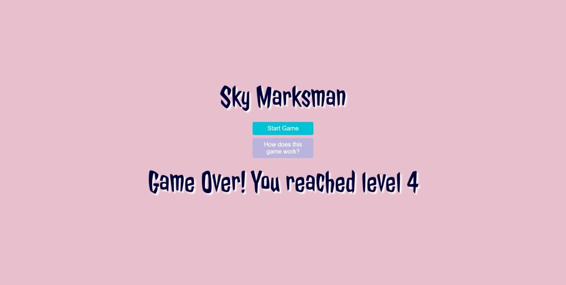 Sky Marksman - Screenshot