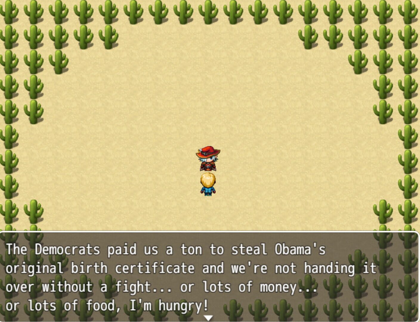 Donald Trump, Make RPGs Great Again! - Screenshot