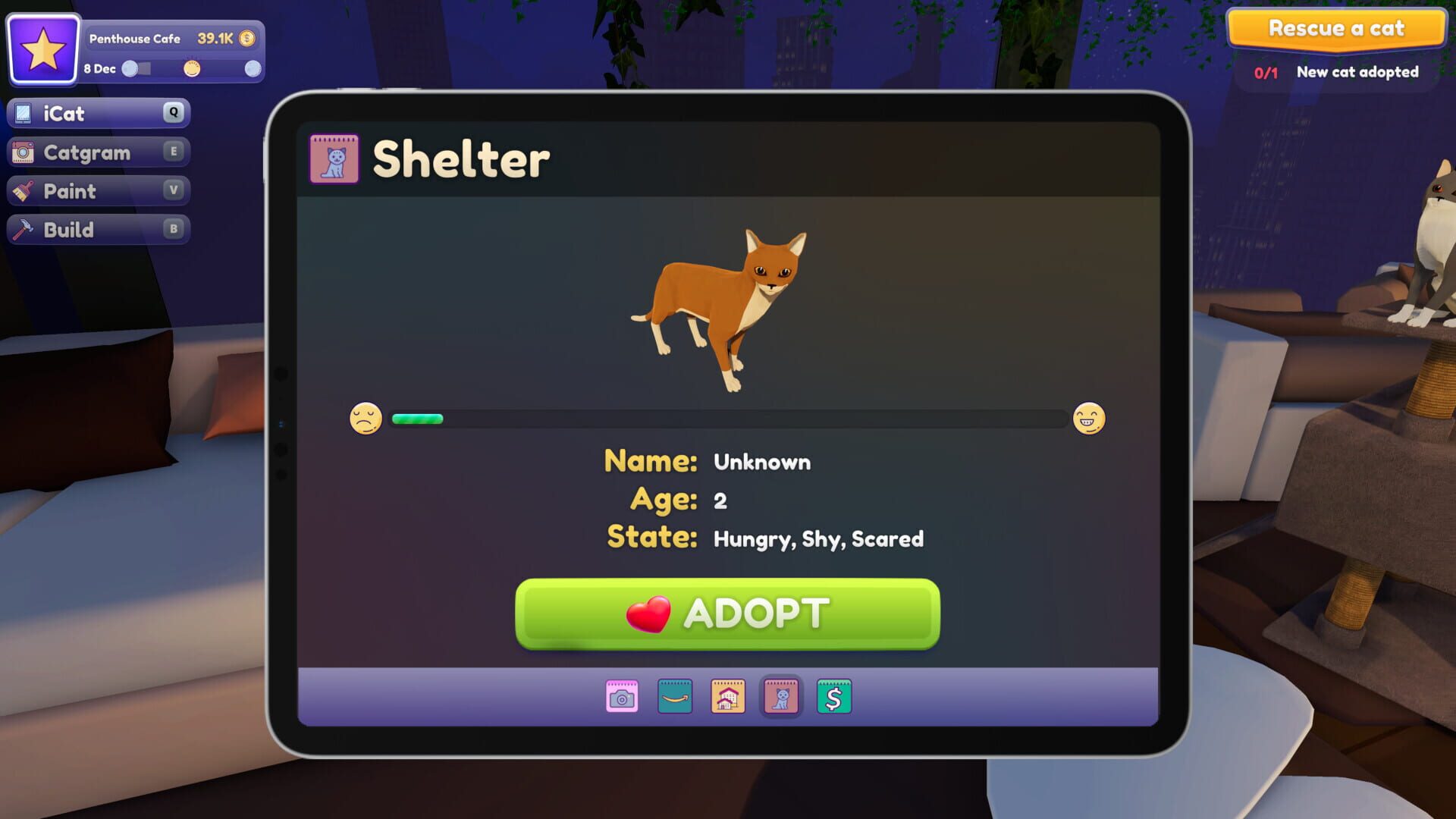 Cat Cafe Simulator - Screenshot