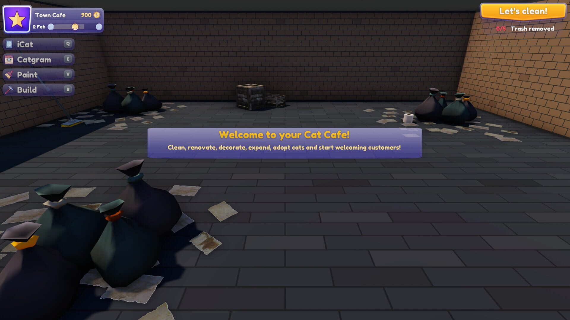 Cat Cafe Simulator - Screenshot