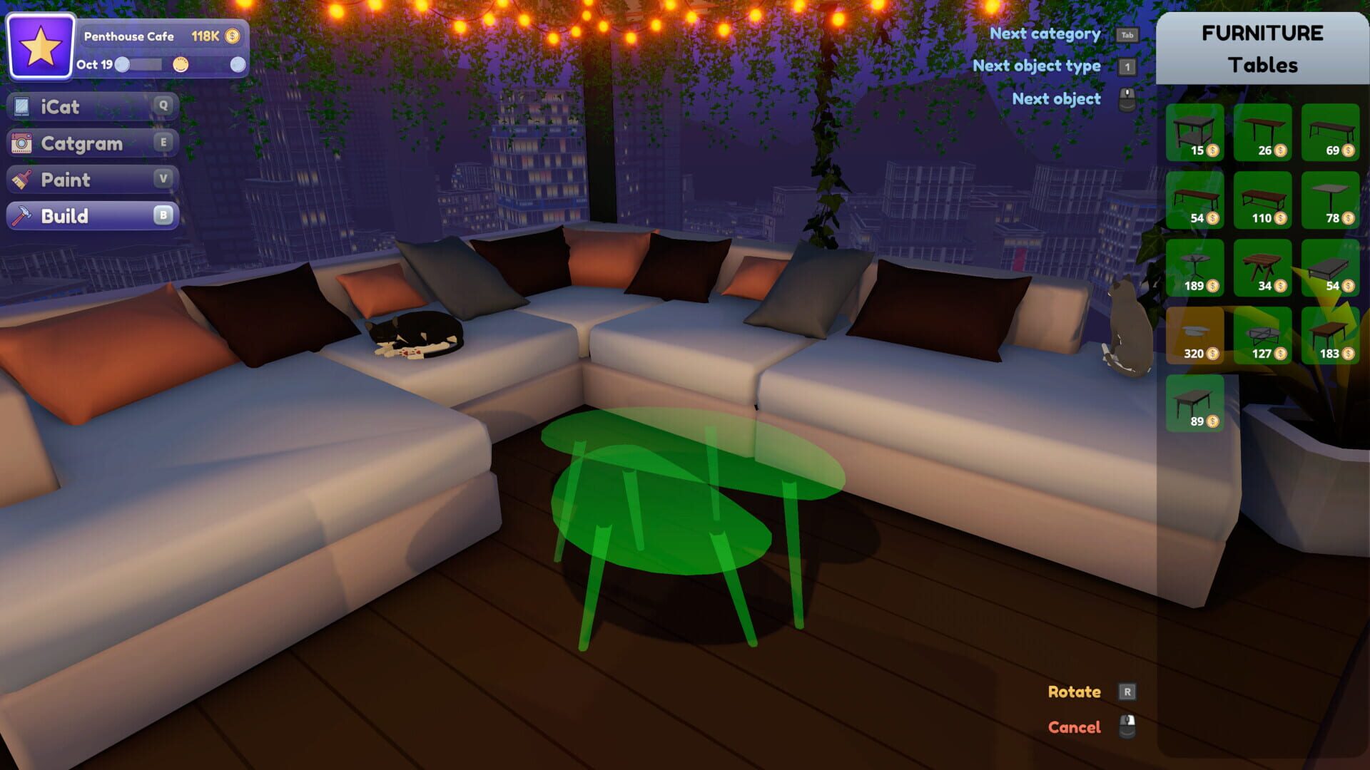 Cat Cafe Simulator - Screenshot