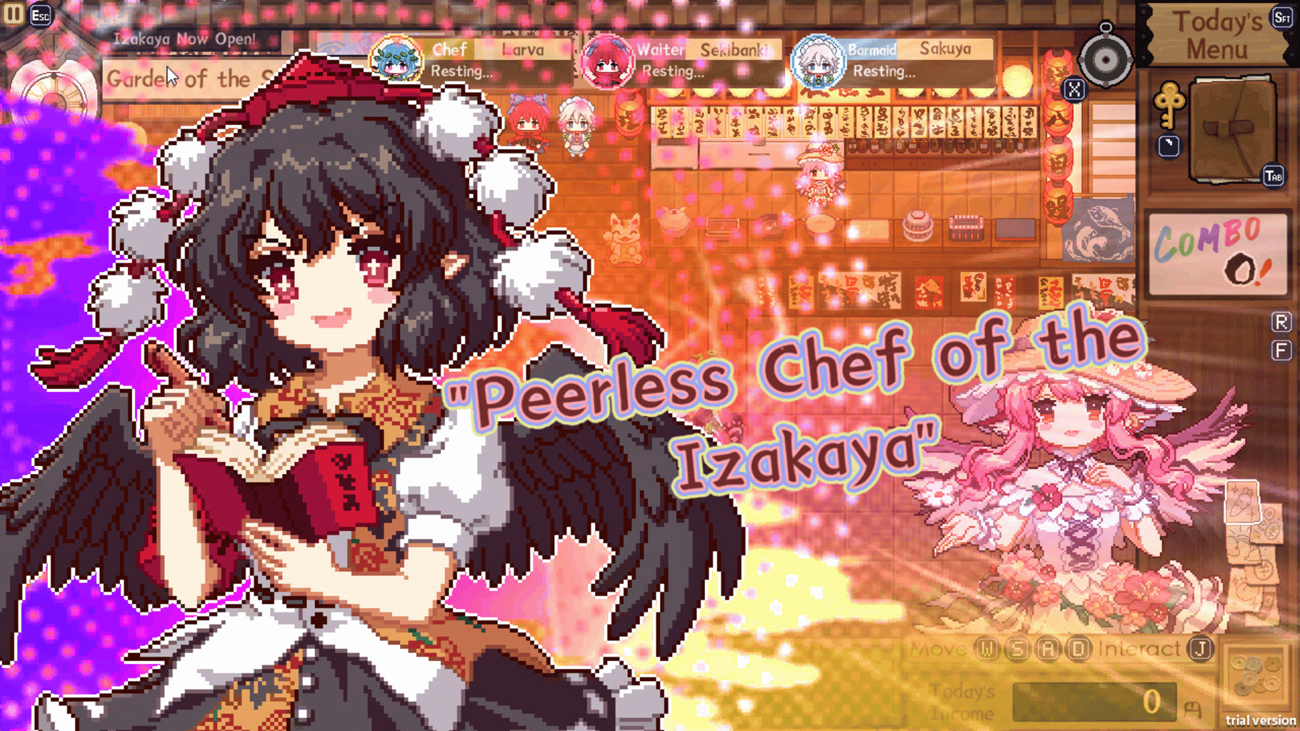 Touhou Mystia's Izakaya DLC 4 Pack: Garden of the Sun & Shining Needle Castle screenshot