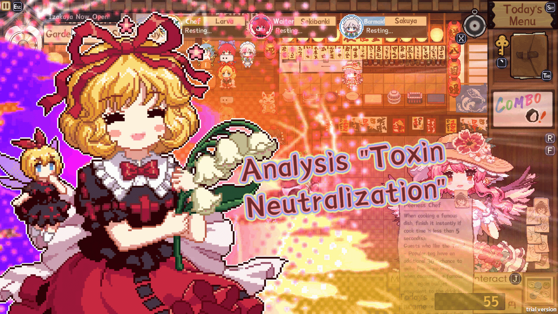 Touhou Mystia's Izakaya DLC 4 Pack: Garden of the Sun & Shining Needle Castle screenshot