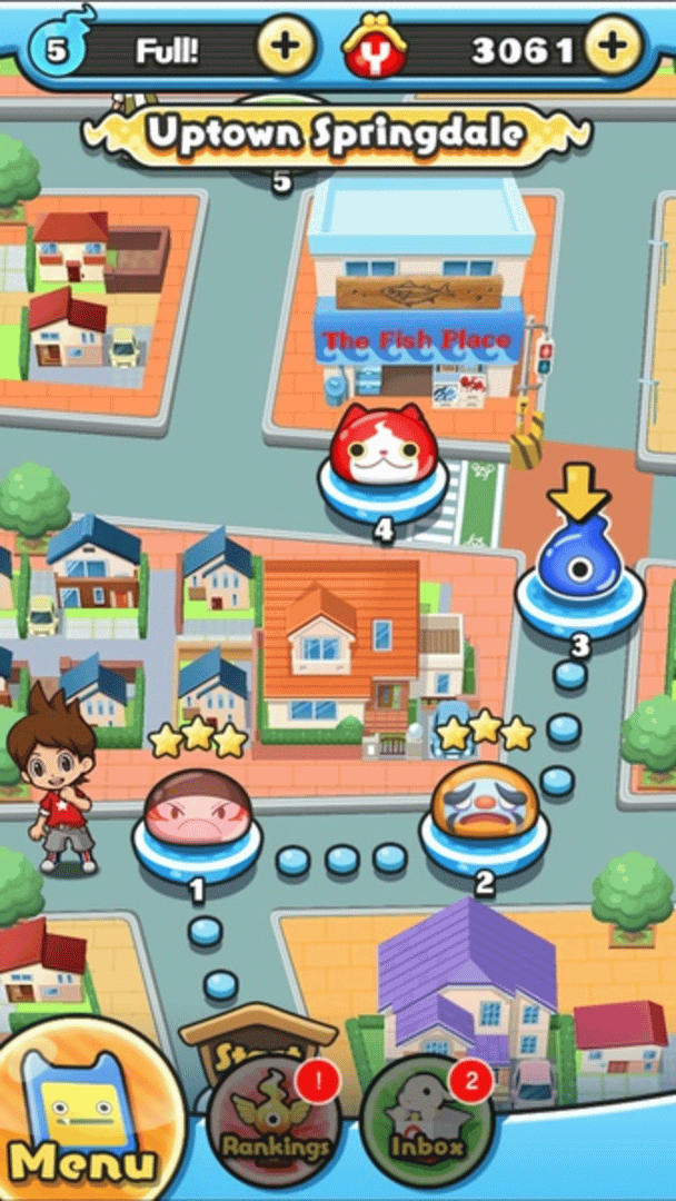 Yo-Kai Watch Wibble Wobble screenshot