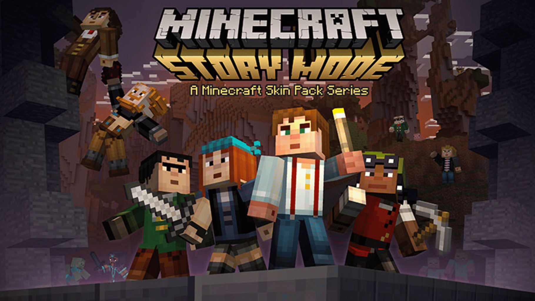 Minecraft: Minecraft Story Mode Skin Pack screenshot