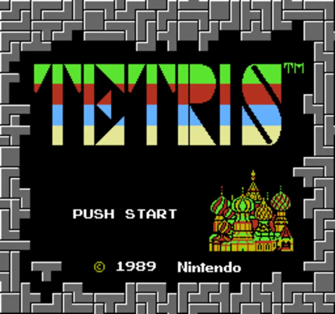 Captura de pantalla - Tetris