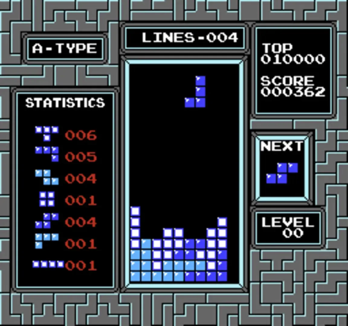 Captura de pantalla - Tetris
