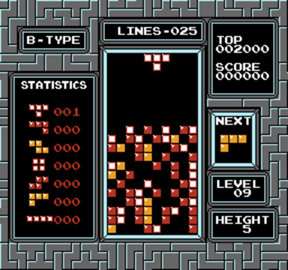 Tetris screenshot