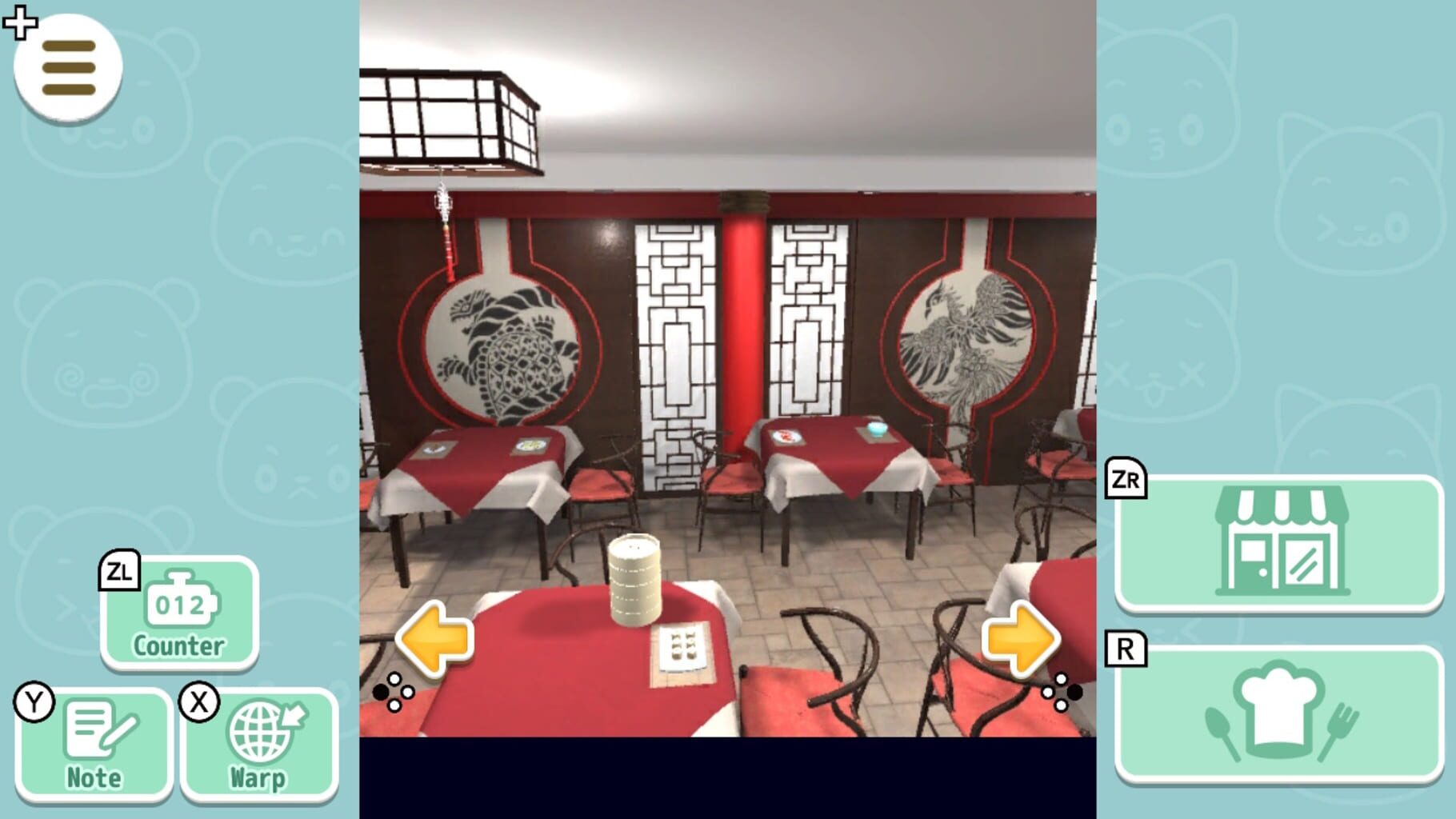 Cook 'Til Escape: Nyanzou & Kumakichi - Escape Game screenshot