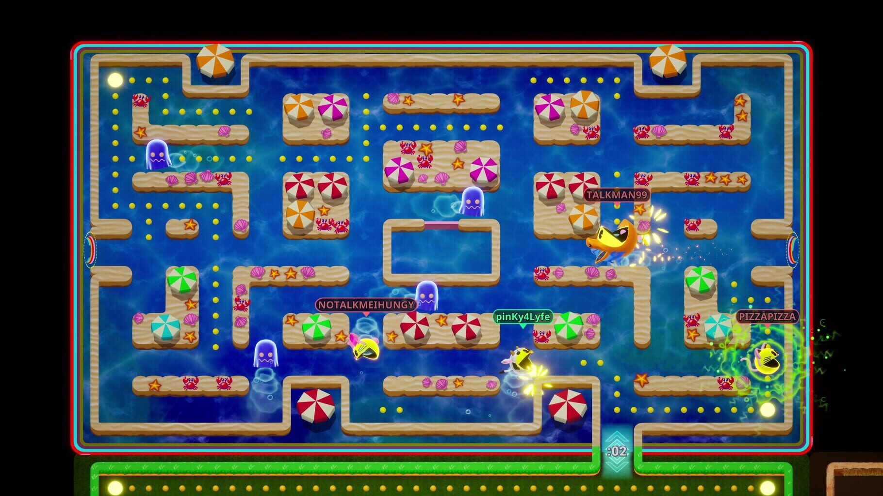 Captura de pantalla - Pac-Man Mega Tunnel Battle: Chomp Champs - Deluxe Edition