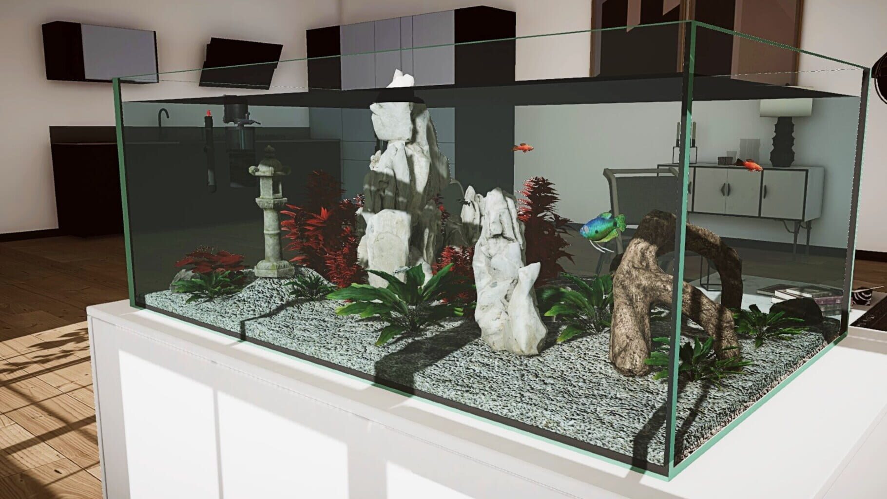 Captura de pantalla - Aquarium in Cafe