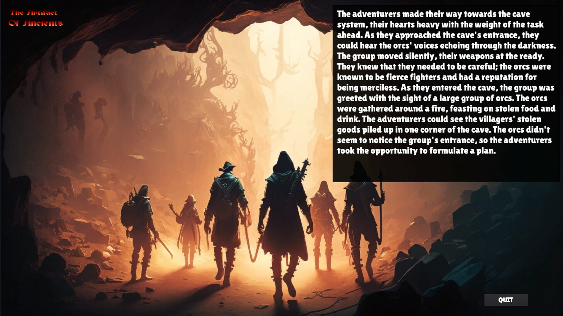 The Artifact of Ancients - Screenshot