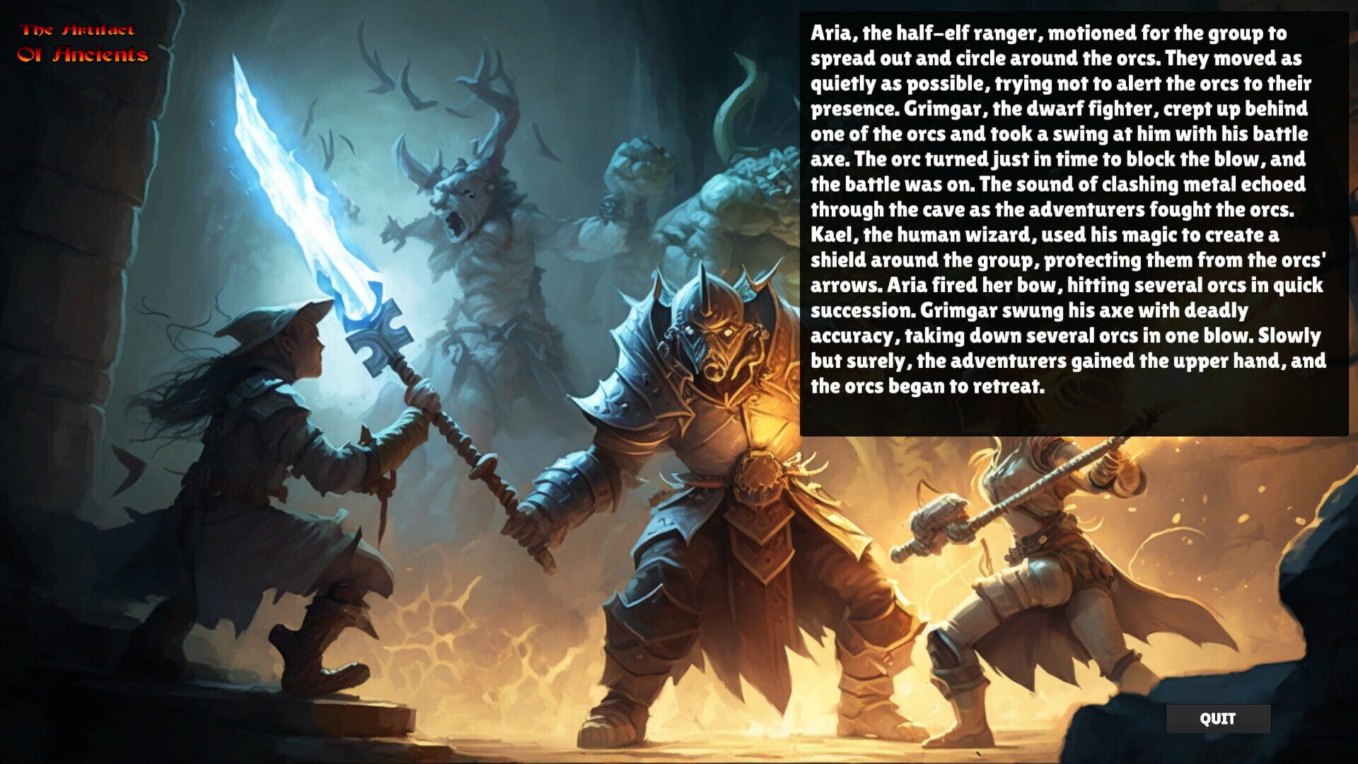 The Artifact of Ancients - Screenshot