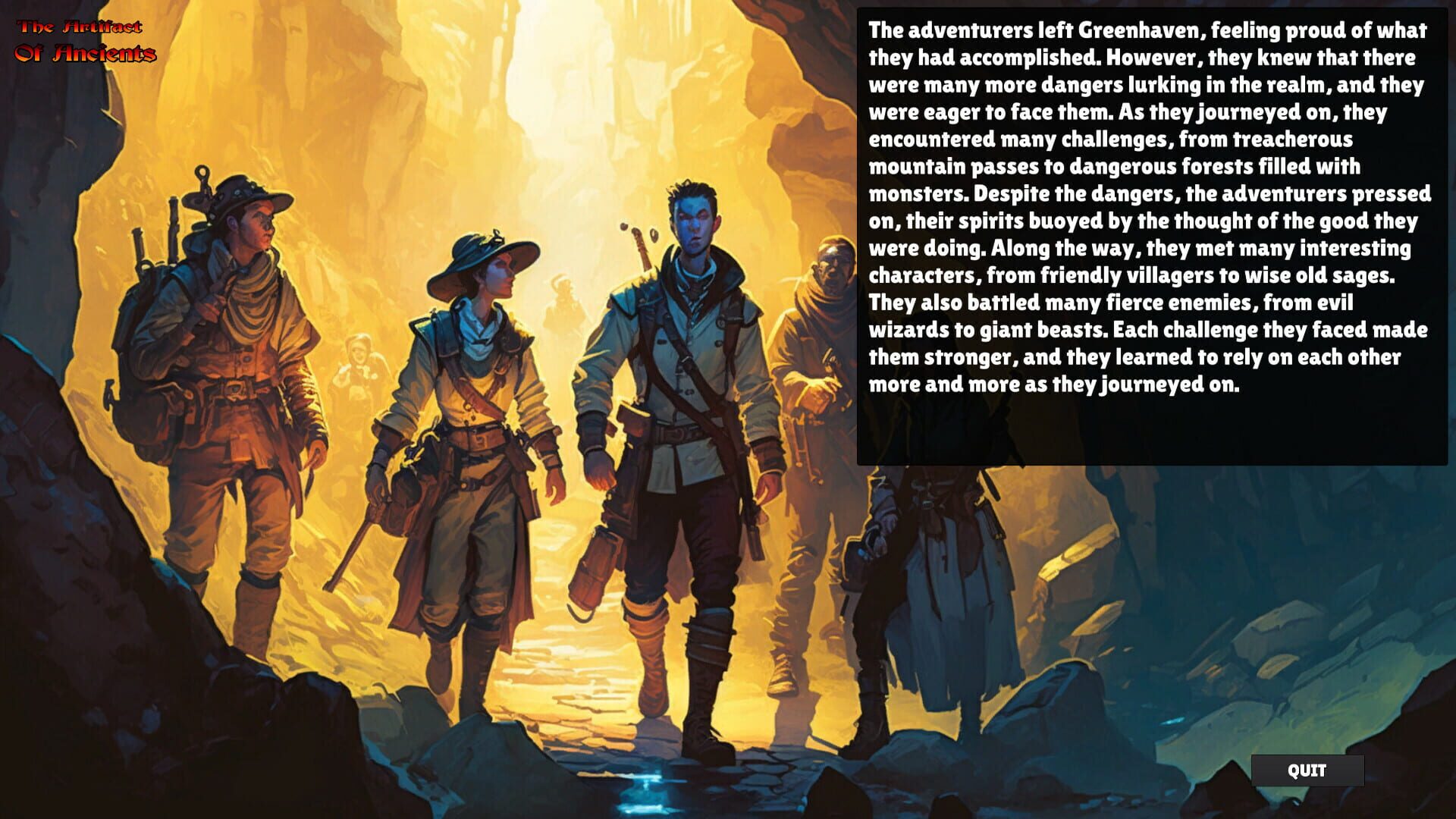 The Artifact of Ancients - Screenshot