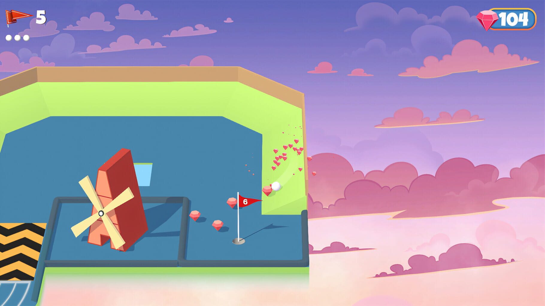 Captura de pantalla - Pocket Mini Golf: Fairway