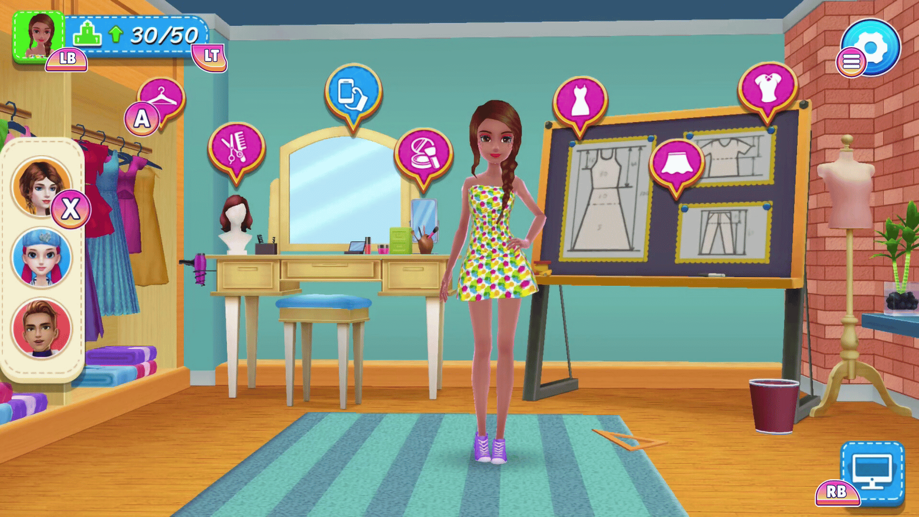 DIY Fashion Star: Glow Up! screenshot