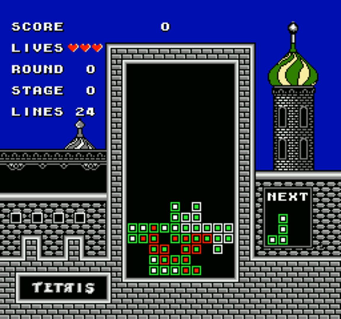 Tetris screenshot