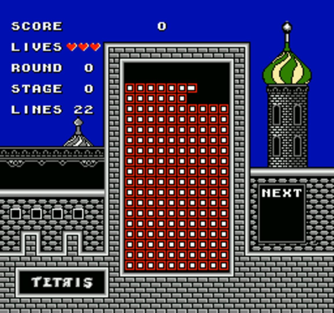 Tetris screenshot