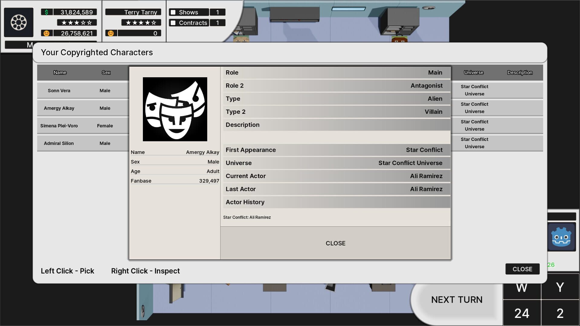 TV Show Tycoon - Screenshot
