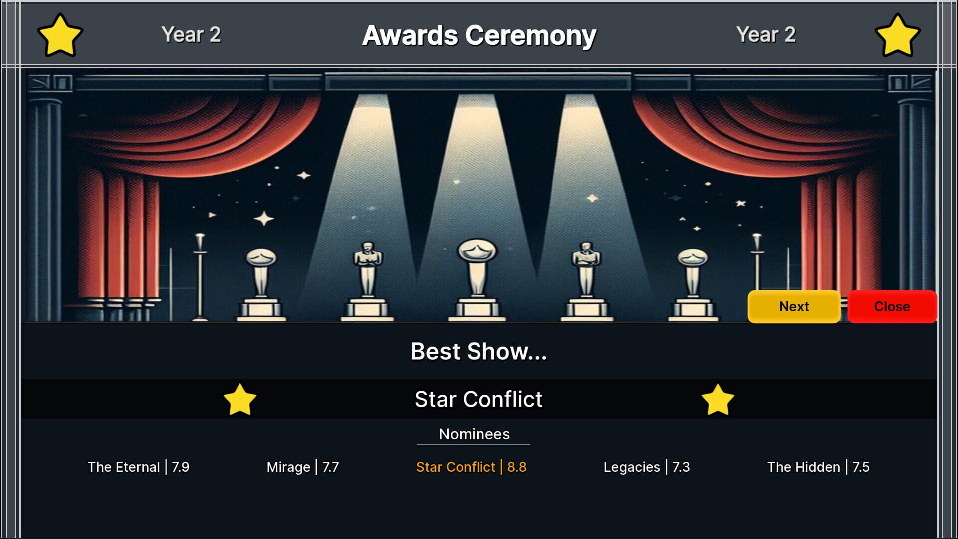 TV Show Tycoon - Screenshot