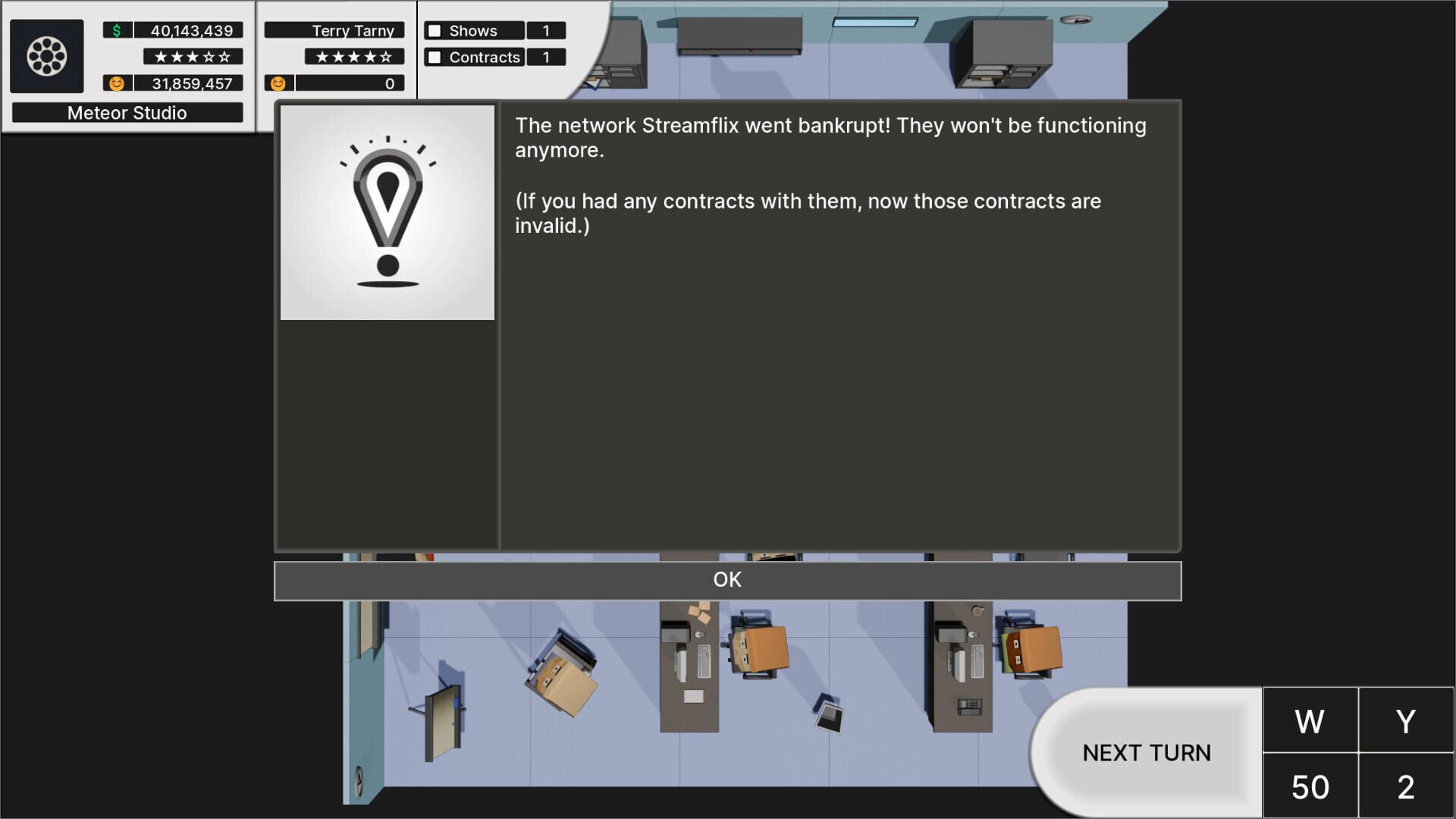 TV Show Tycoon - Screenshot
