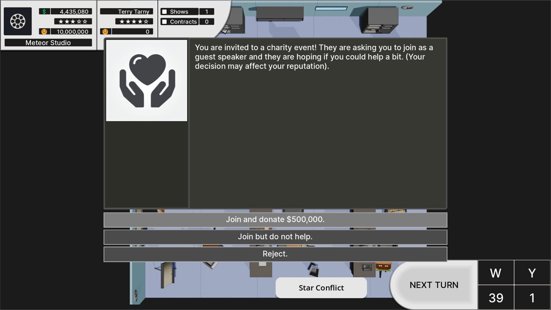 TV Show Tycoon - Screenshot