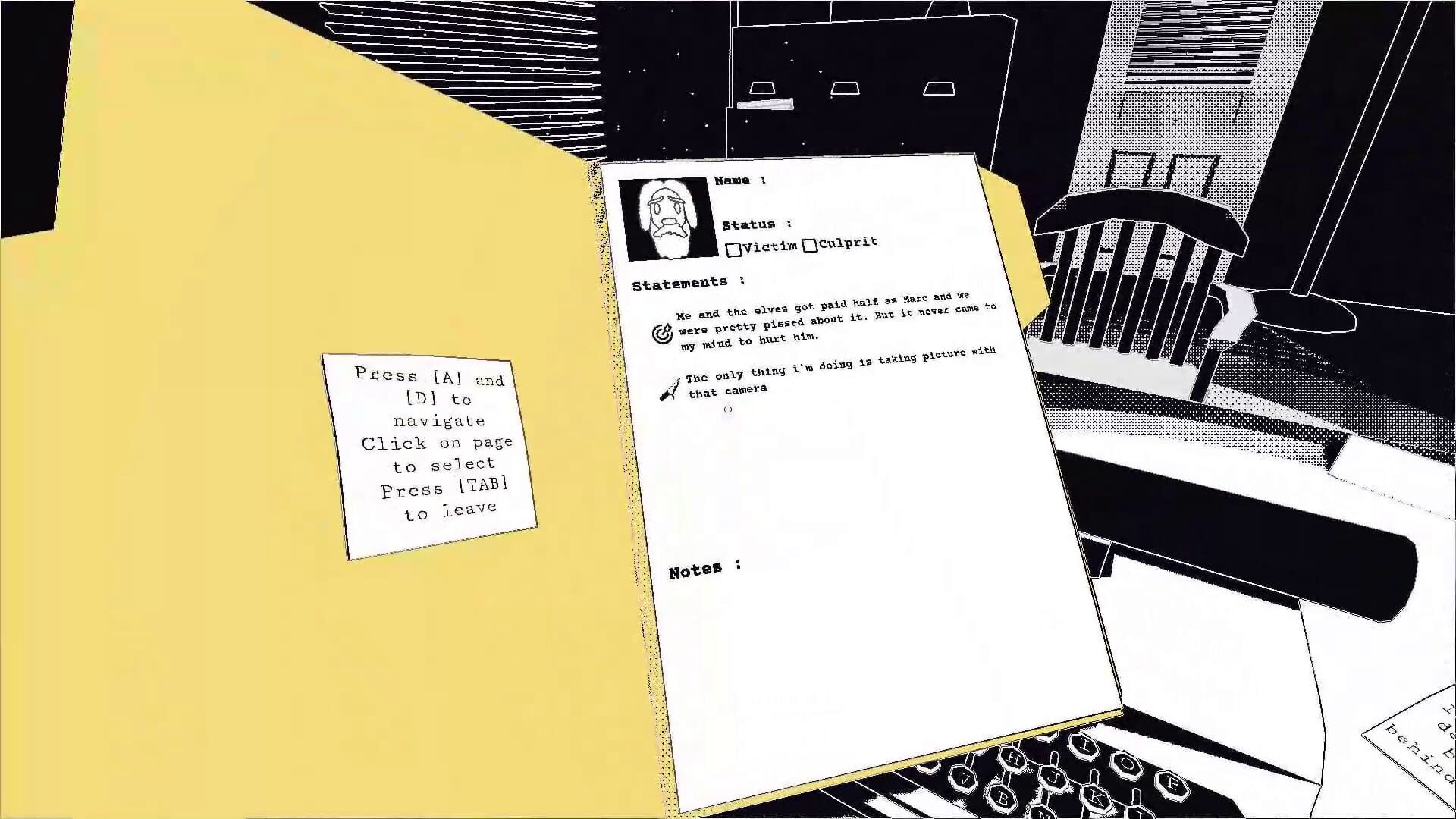 The Cold Case - Screenshot