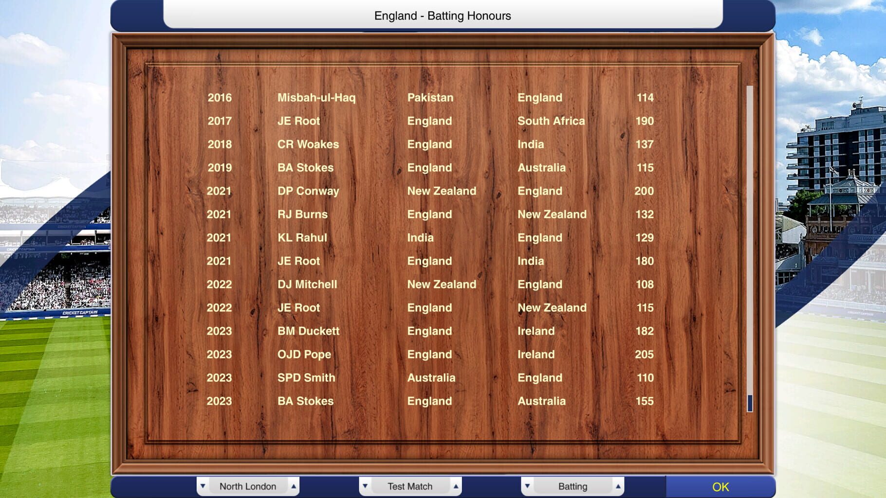 Cricket Captain 2024 screenshot