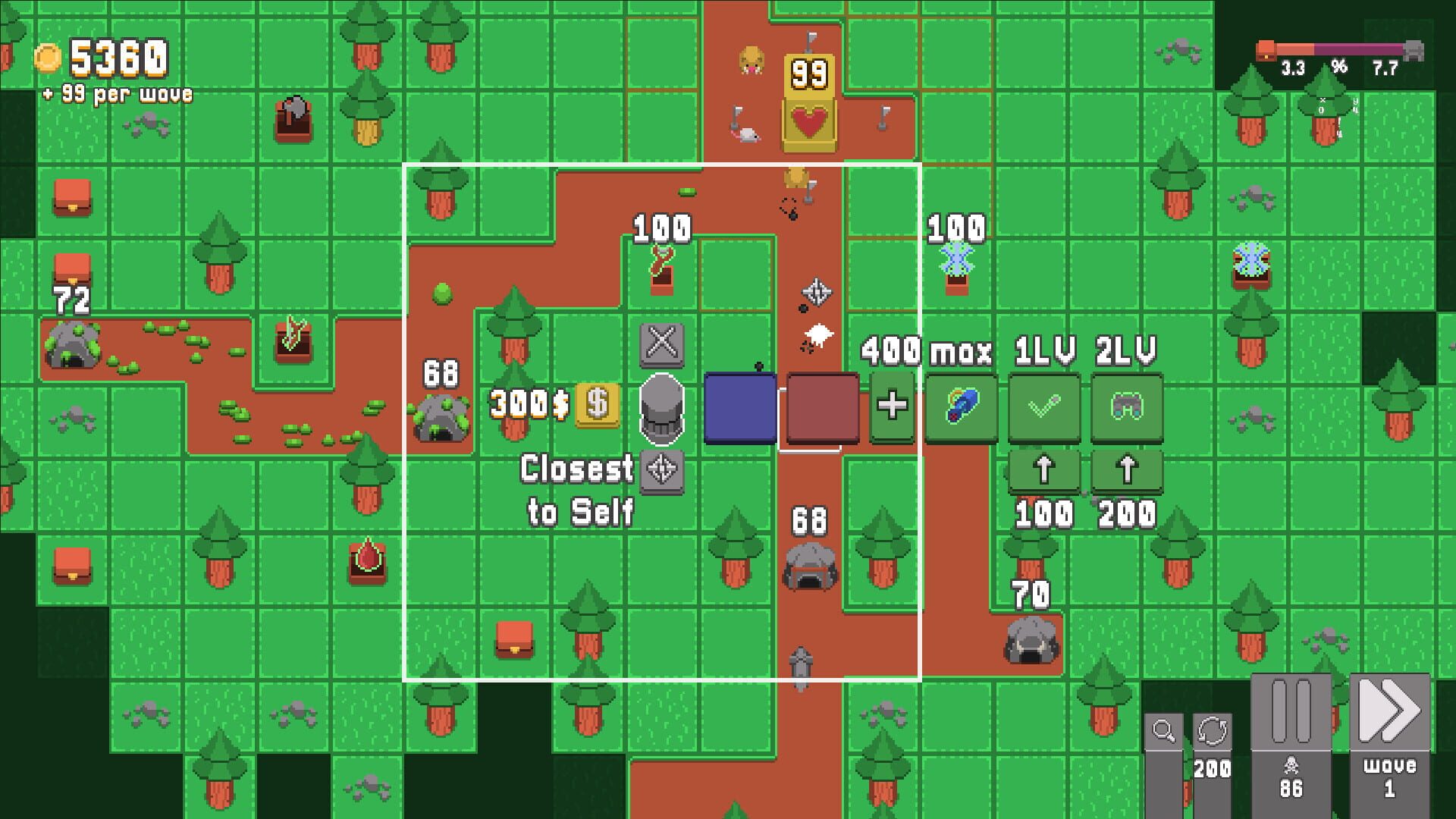 Tower Field - Screenshot