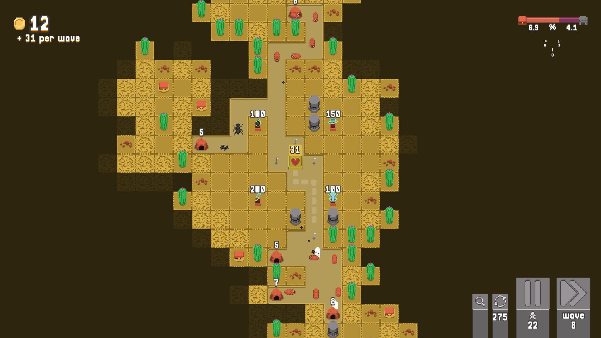 Tower Field - Screenshot