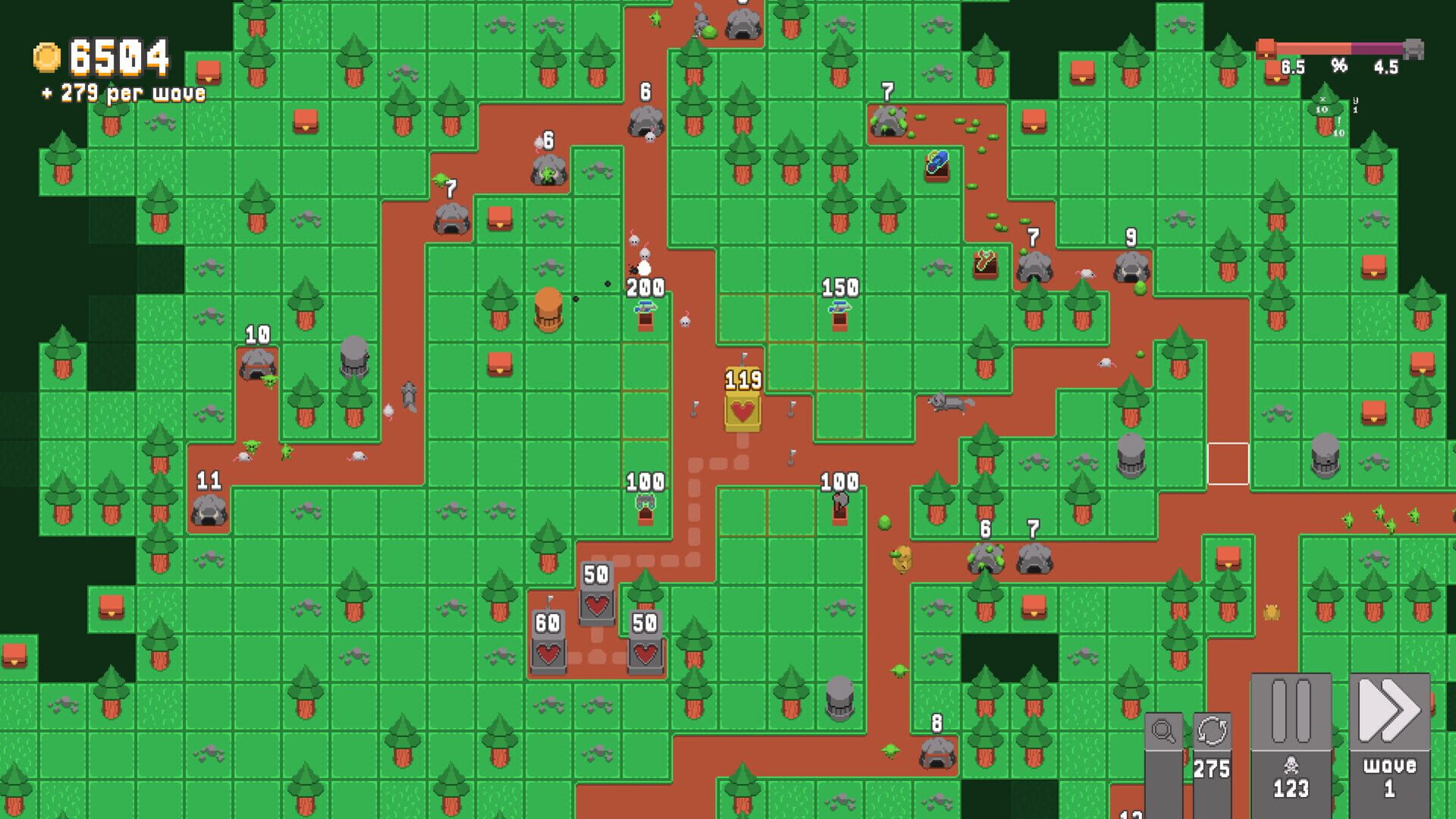 Tower Field - Screenshot