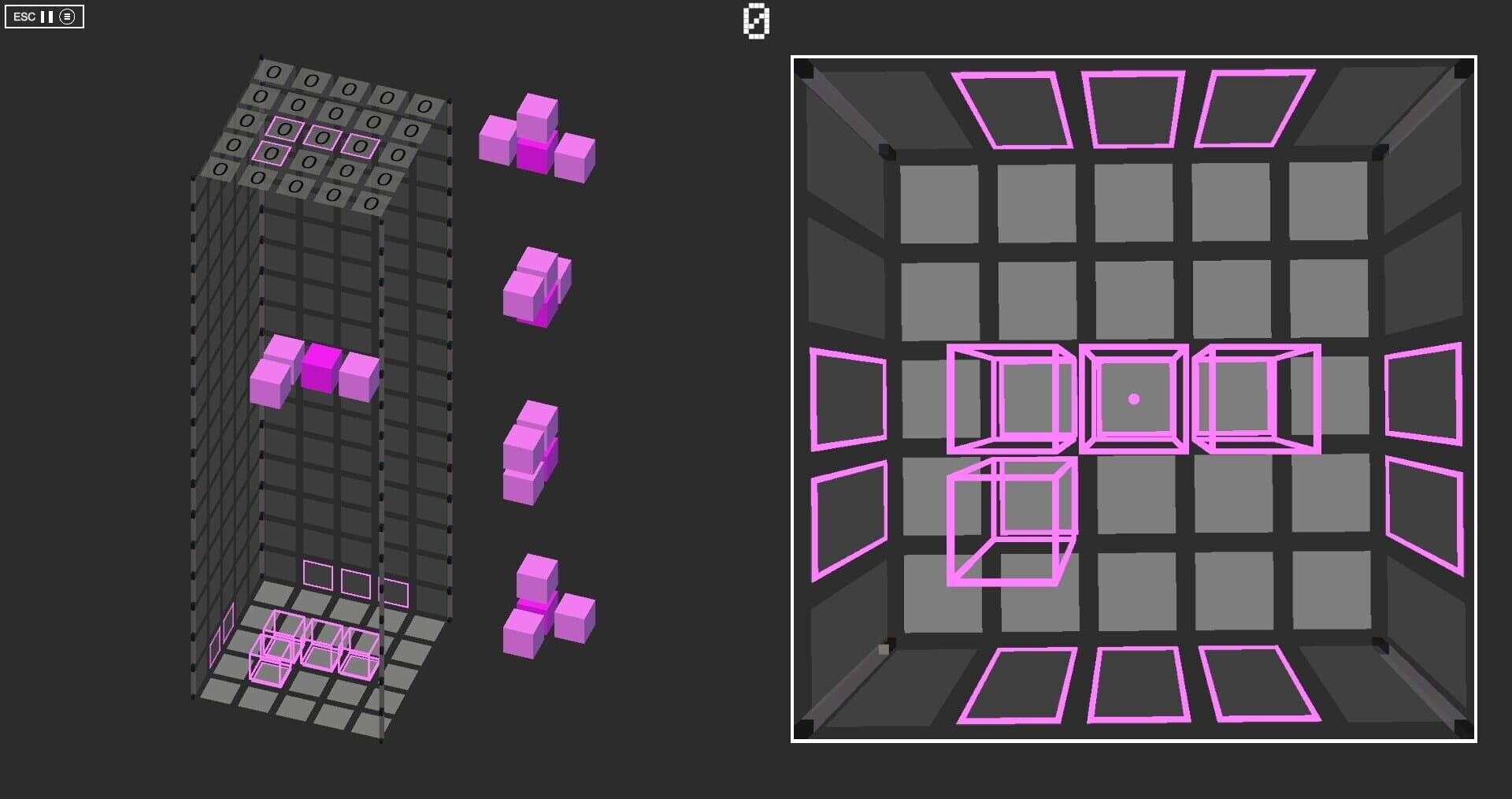 Cubic Tetris - Screenshot