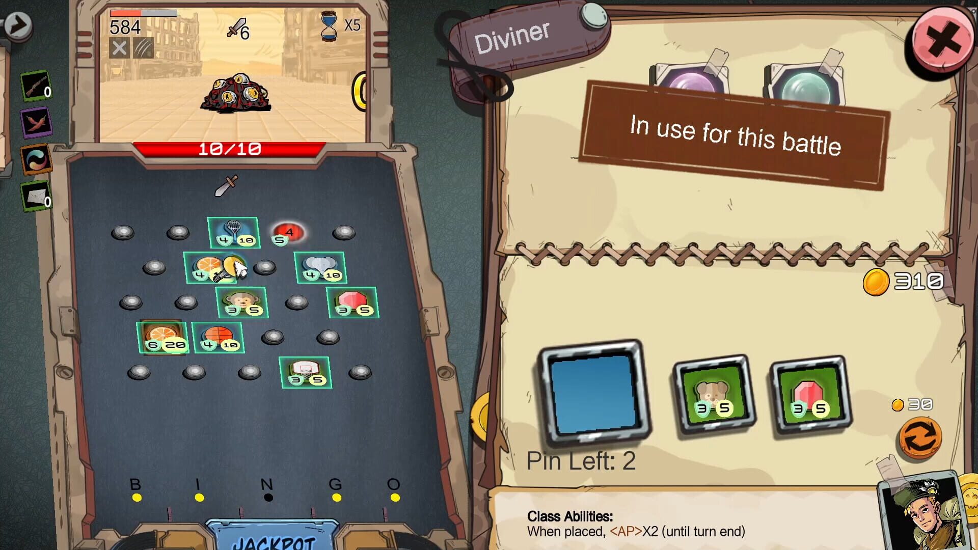 Pin To Win - Screenshot