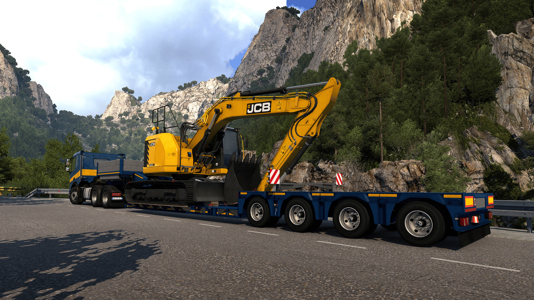 Euro Truck Simulator 2: JCB Equipment Pack screenshot