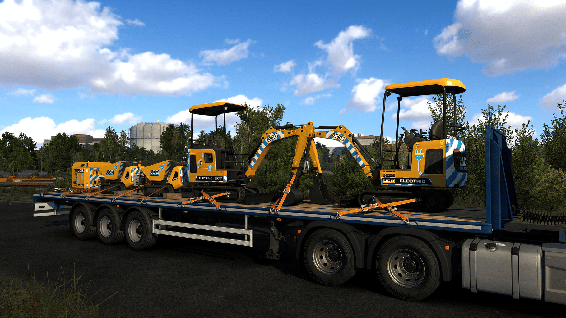 Euro Truck Simulator 2: JCB Equipment Pack screenshot