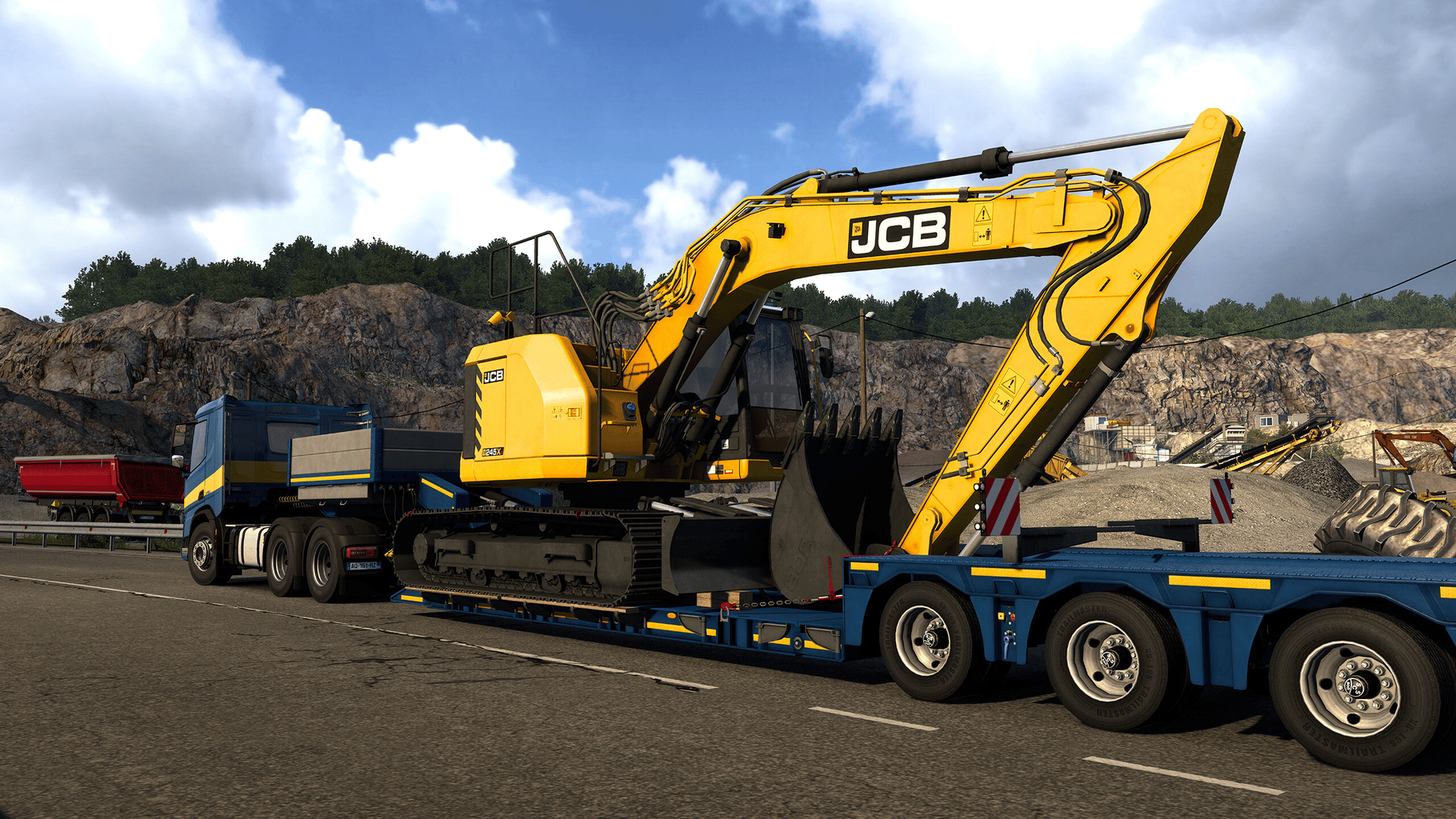 Euro Truck Simulator 2: JCB Equipment Pack screenshot