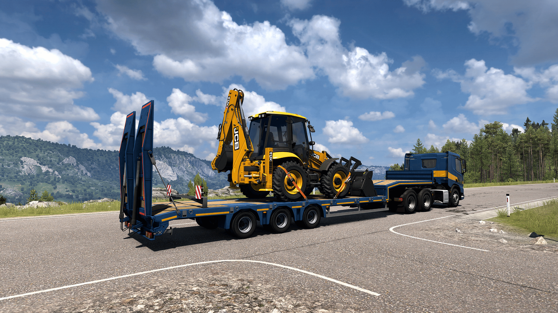 Euro Truck Simulator 2: JCB Equipment Pack screenshot