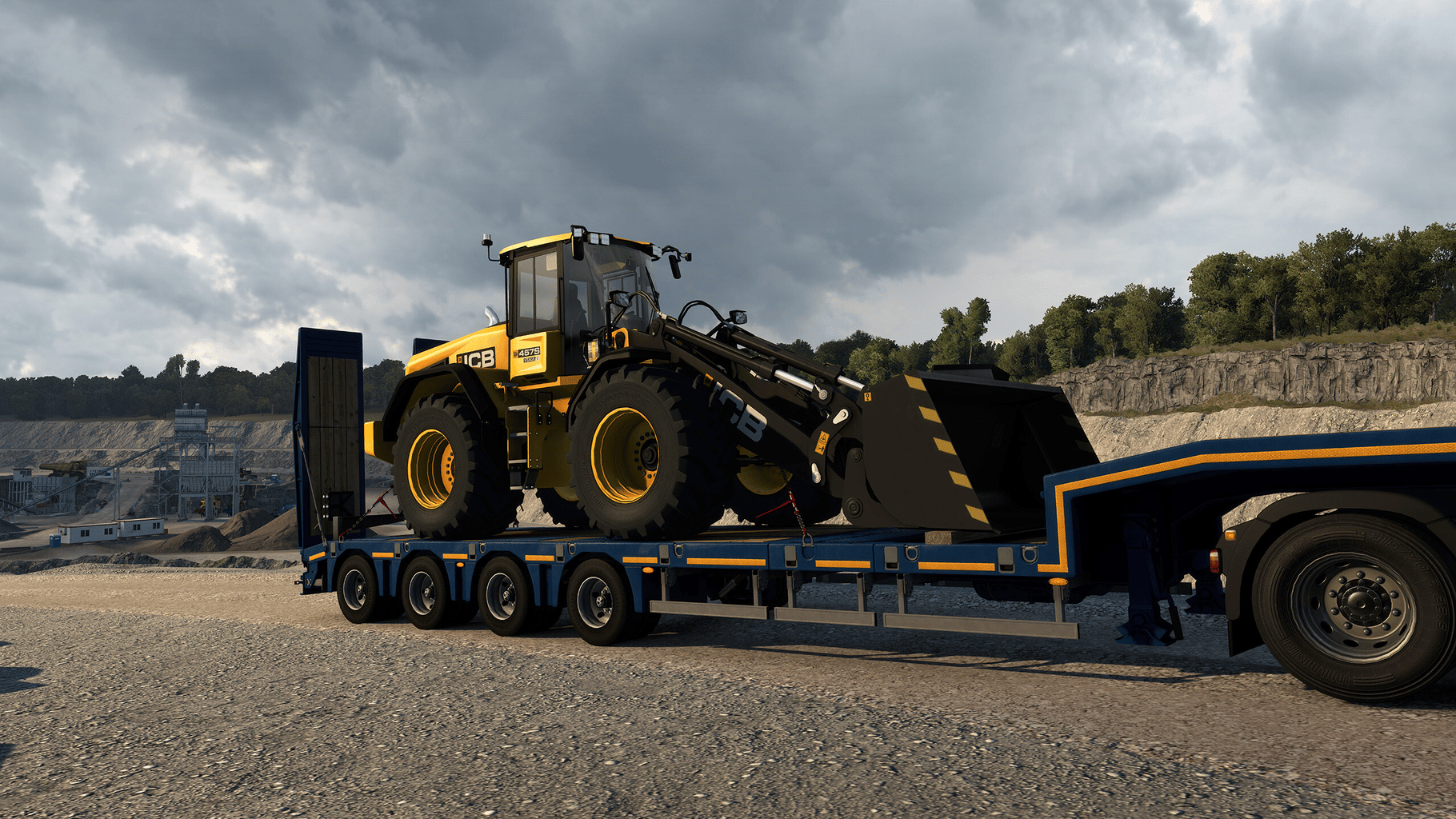 Euro Truck Simulator 2: JCB Equipment Pack screenshot